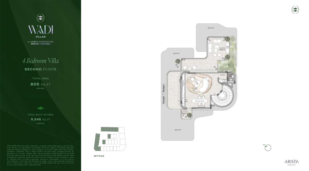 4 Bedroom, Second Floor